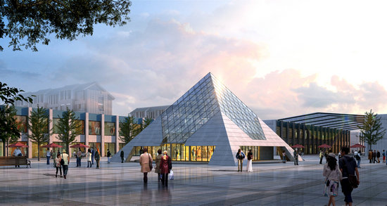 门头沟金字塔网架